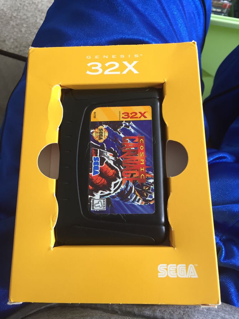 Cosmic Carnage - Sega 32X (Sega) video game collectible - Main Image 2