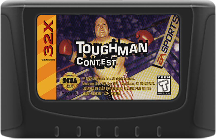 Toughman Contest - Sega 32X (EA Sports  - 2) video game collectible [Barcode 014633074673] - Main Image 3
