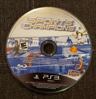 Sports Champions - Sony PlayStation 3 (PS3) (Sony Computer Entertainment - 4) video game collectible [Barcode 4556245] - Main Image 3