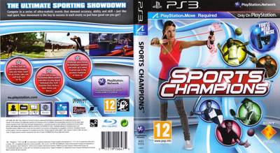 Sports Champions - Sony PlayStation 3 (PS3) (Sony Computer Entertainment - 1-4) video game collectible [Barcode 711719155874] - Main Image 2