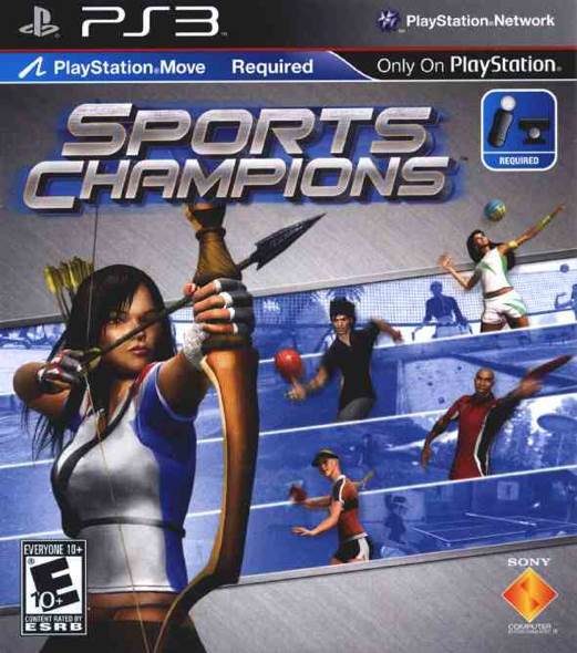 Sports Champions - Sony PlayStation 3 (PS3) (Sony Computer Entertainnent - 4) video game collectible [Barcode 711719827320] - Main Image 1
