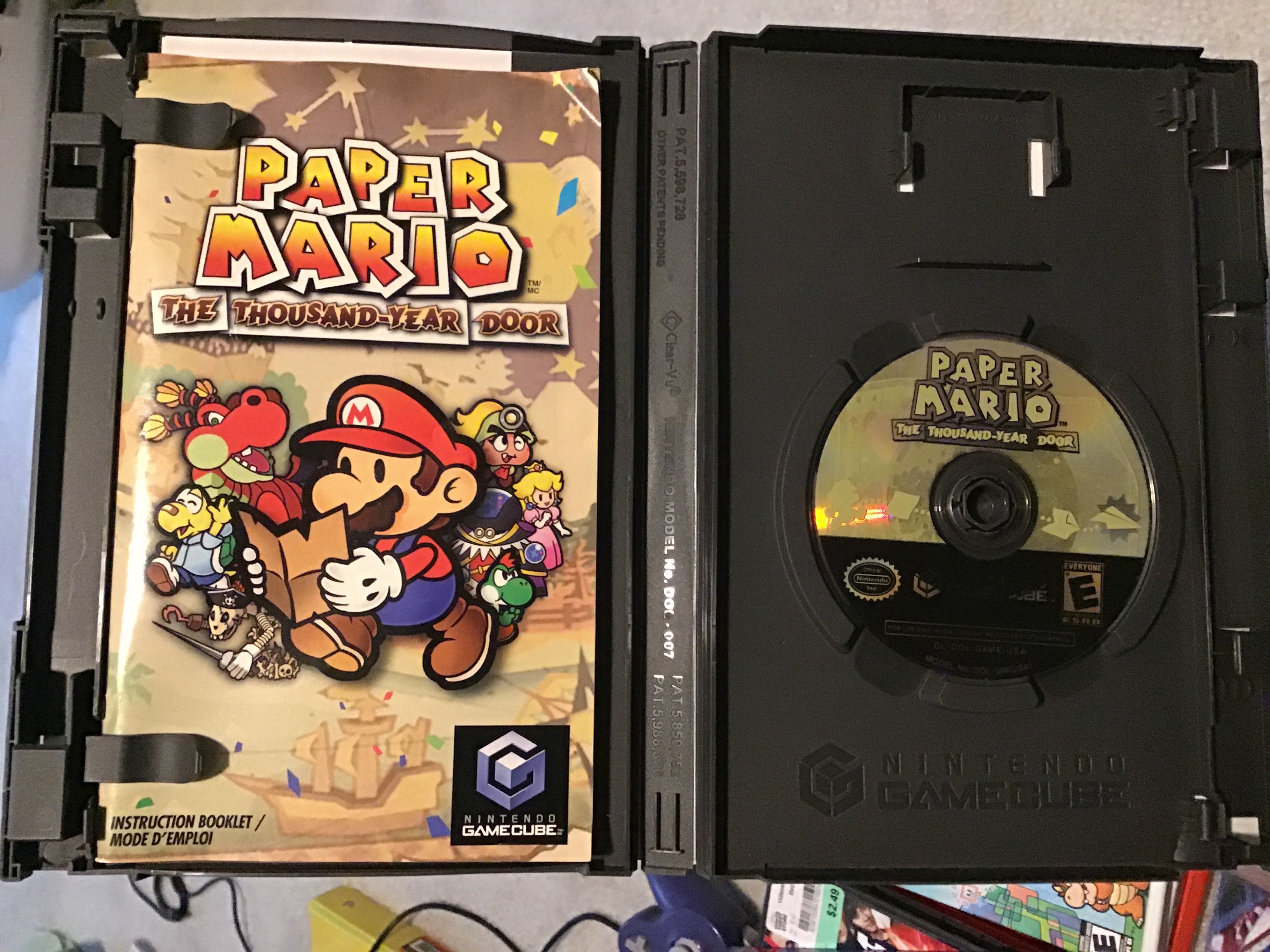 Paper Mario: The Thousand Year Door - Nintendo GameCube (Nintendo - 1) video game collectible [Barcode 045496962067] - Main Image 3
