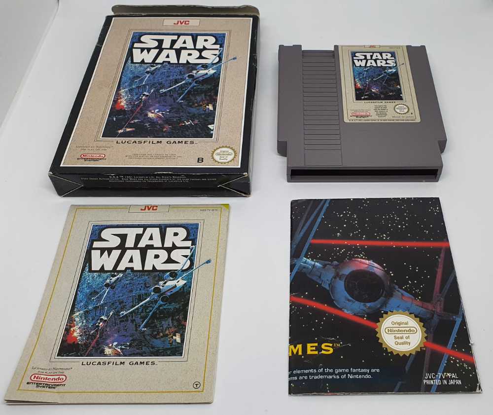 Star Wars (Sealed) - Nintendo Entertainment System (NES) (JVC - 1) video game collectible [Barcode 009119910125] - Main Image 3