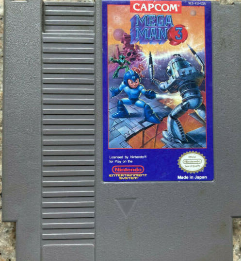 Mega Man 3 - Nintendo Entertainment System (NES) (Capcom - 1) video game collectible - Main Image 2