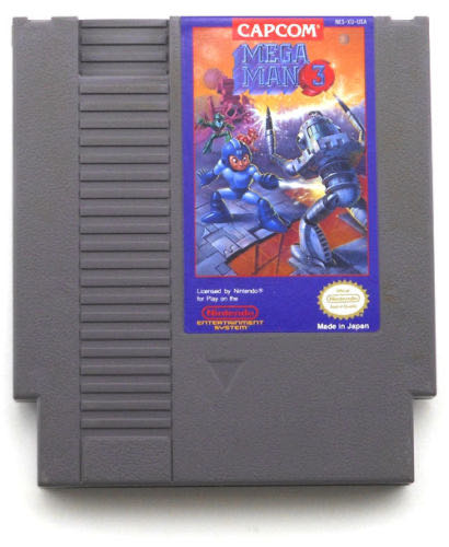 Mega Man 3 - Nintendo Entertainment System (NES) (Capcom - 1) video game collectible - Main Image 3