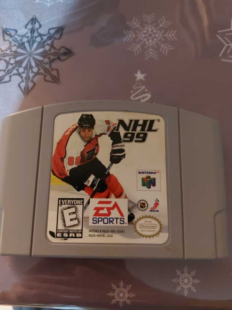 NHL 99 - Nintendo 64 (N64) (Ea Sports - 1-2) video game collectible [Barcode 5030930018047] - Main Image 3
