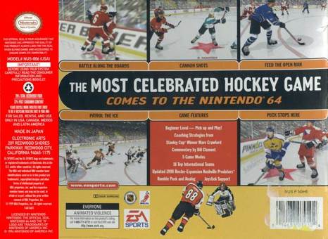 NHL 99 - PC (Electronic Arts - 1-2 players) video game collectible - Main Image 2