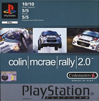 Colin Mcrae Rally 2.0 - Sony PlayStation (Code Masters - 2) video game collectible [Barcode 5024866321982] - Main Image 1