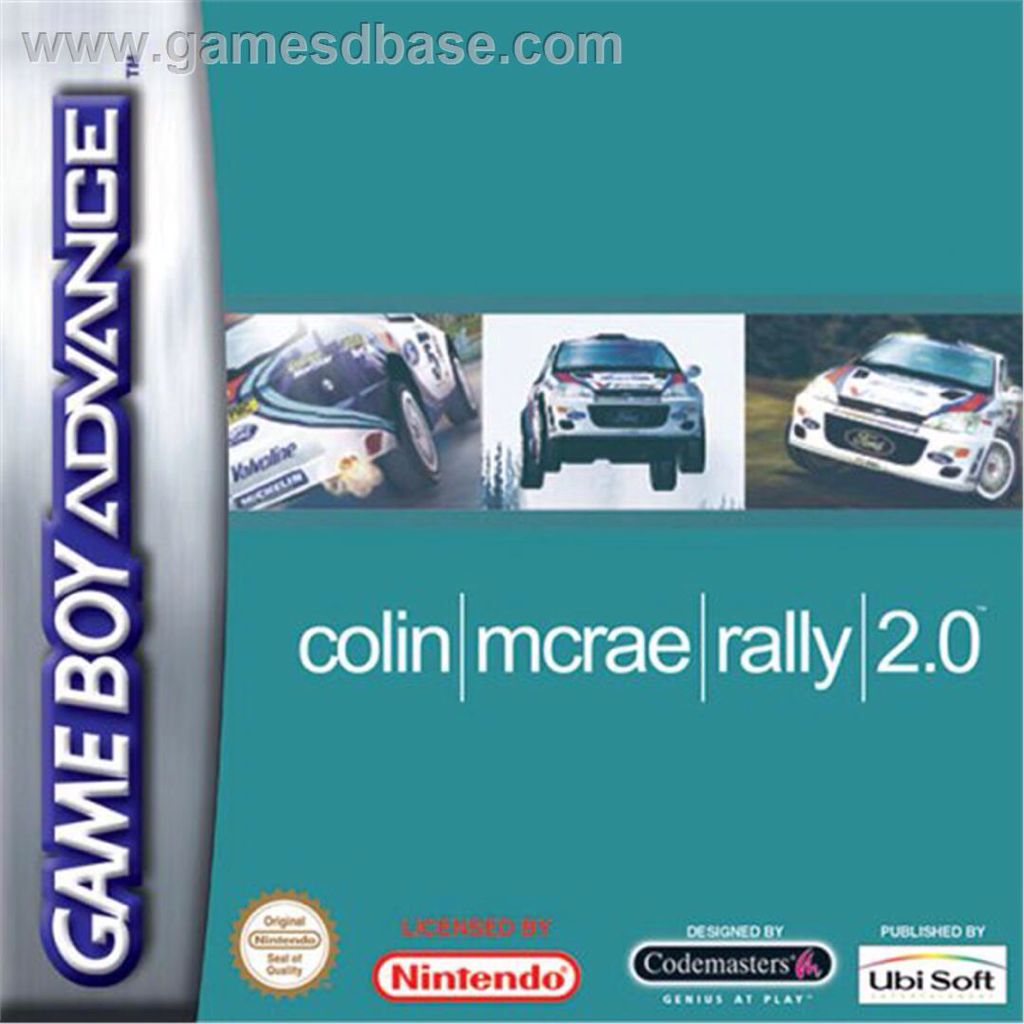 Colin Mcrae Rally 2.0 - Nintendo Game Boy Advance (GBA) (Codemasters) video game collectible - Main Image 1