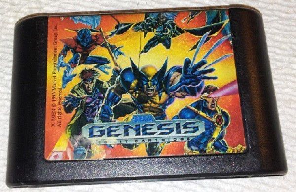 X-Men - Sega Genesis (Mega Drive) (Konami - 2) video game collectible [Barcode 0010086010572] - Main Image 3