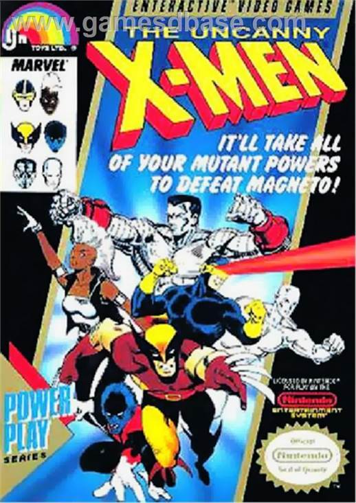 X-Men - Nintendo Entertainment System (NES) video game collectible - Main Image 1