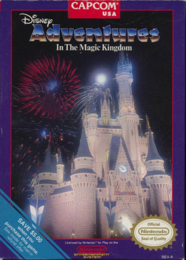 Disney Adventures In The Magic Kingdom - Nintendo Entertainment System (NES) video game collectible - Main Image 1