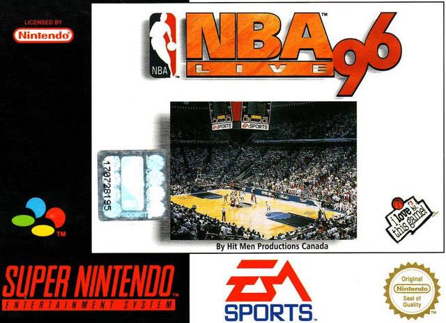 Nba Live 96 - Nintendo Super Nintendo Entertainment System (SNES) (Ea Sports) video game collectible - Main Image 1