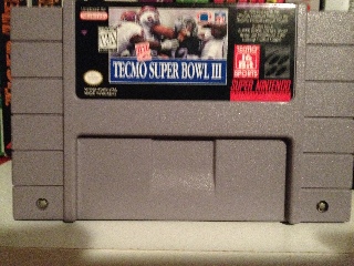Tecmo Super Bowl III - Nintendo Super Nintendo Entertainment System (SNES) (Tecmo Koei) video game collectible - Main Image 1