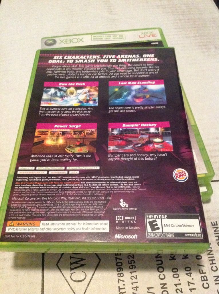Big Bumpin - Microsoft Xbox 360 video game collectible - Main Image 2