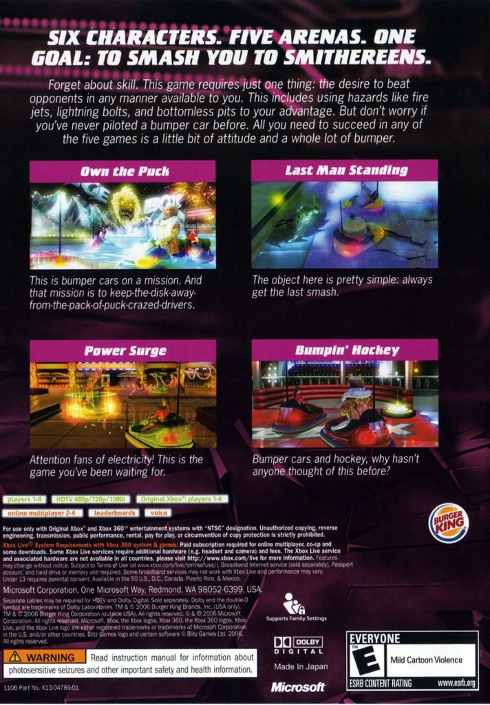 Big Bumpin - Microsoft Xbox (Microsoft - 1-4) video game collectible - Main Image 2