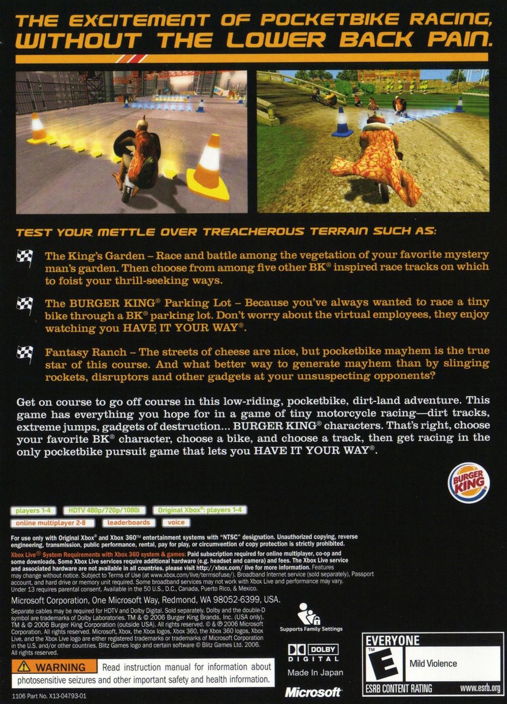 Pocketbike Racer - Microsoft Xbox 360 video game collectible - Main Image 2