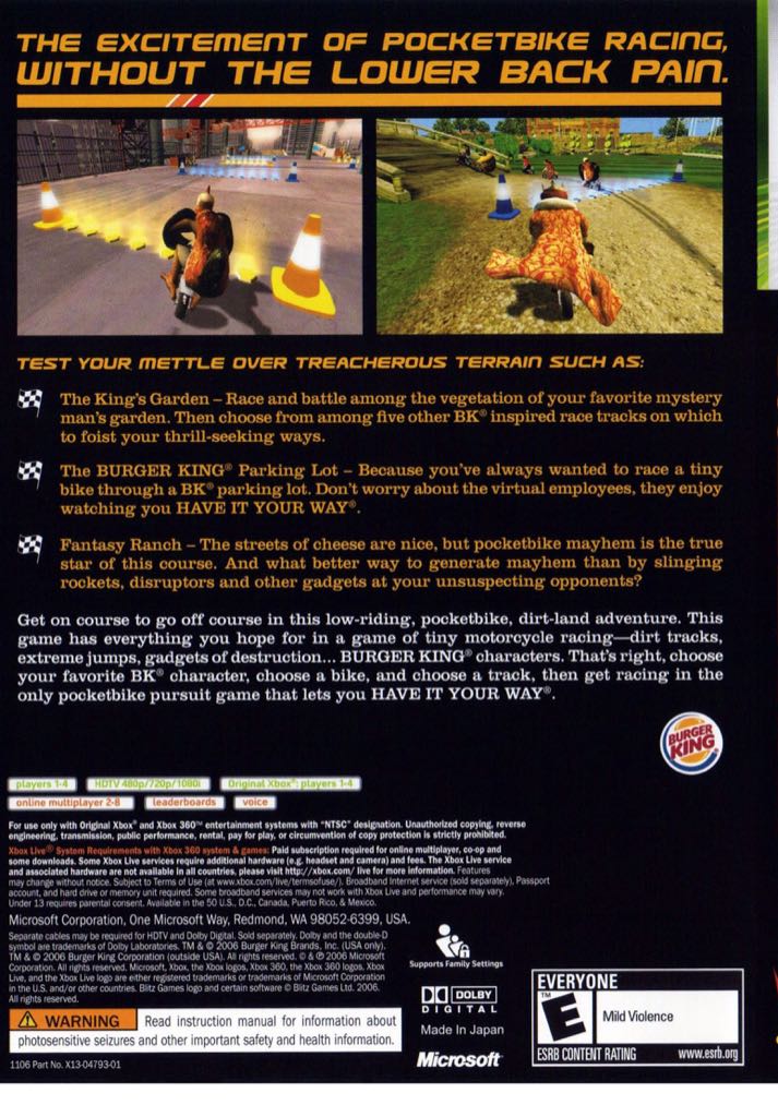 Pocketbike Racer - Microsoft Xbox 360 video game collectible - Main Image 2