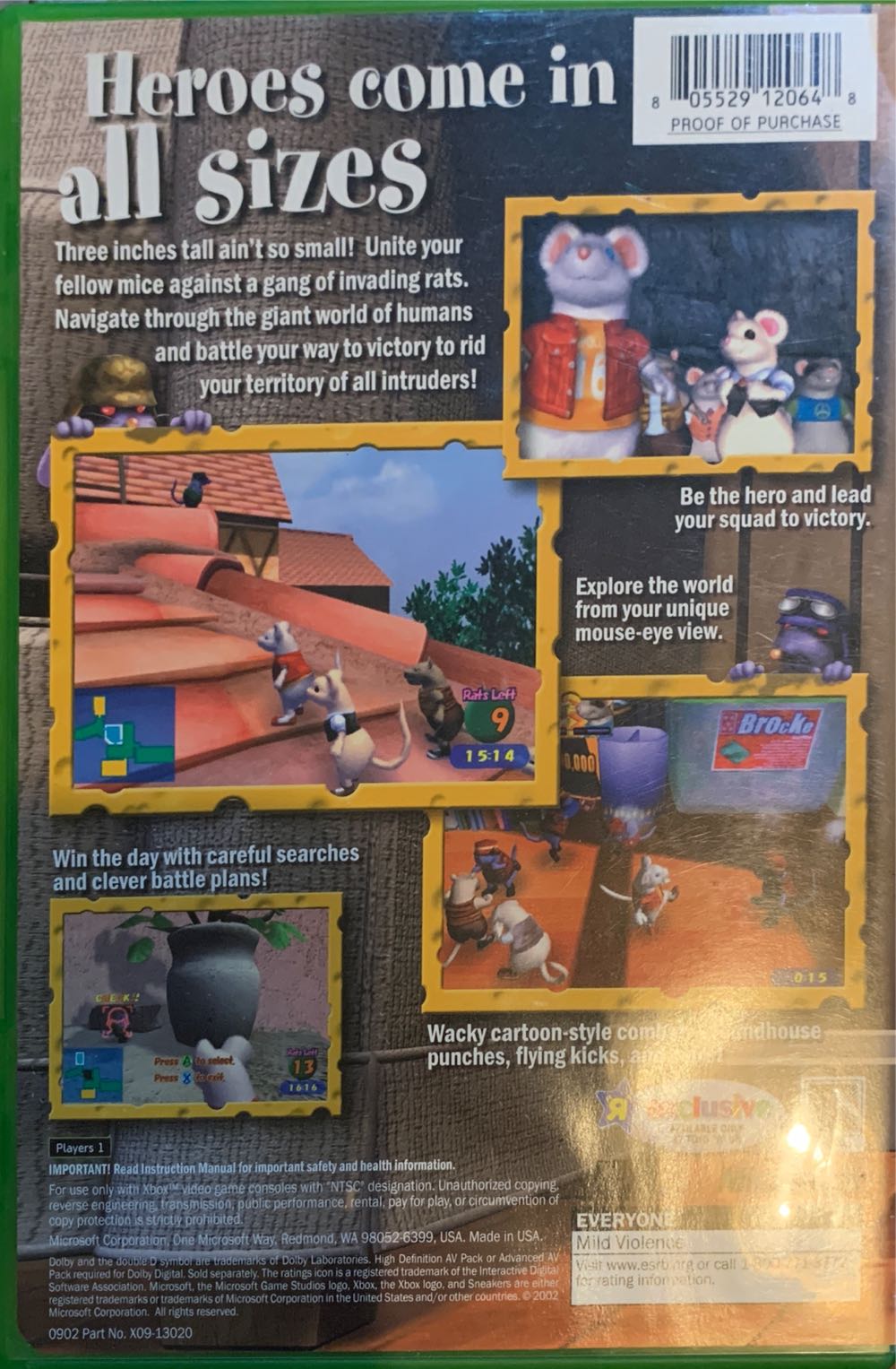 Burger King: Sneak King - Microsoft Xbox 360 (King Games - 1) video game collectible [Barcode 805529120648] - Main Image 4