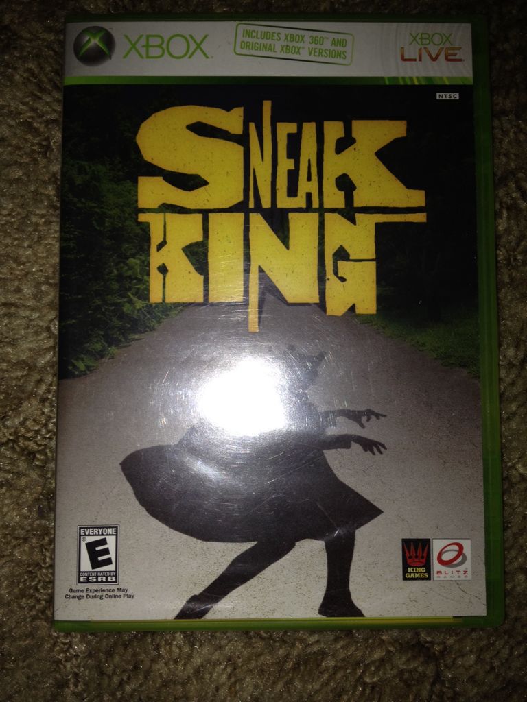 Sneak King - Microsoft Xbox video game collectible - Main Image 1