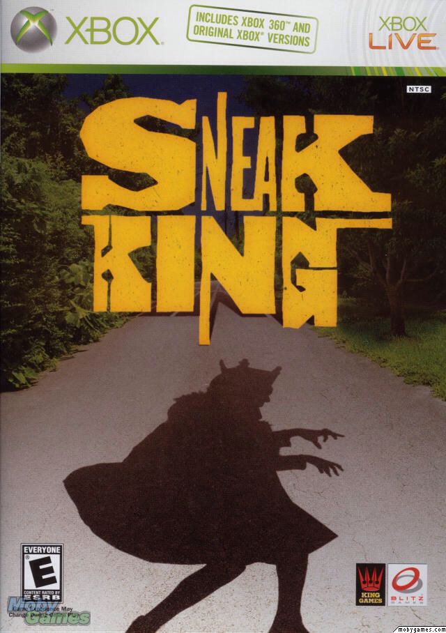 Sneak King - Microsoft Xbox 360 video game collectible - Main Image 1