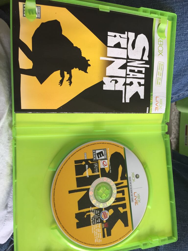 Sneak King - Microsoft Xbox video game collectible - Main Image 2