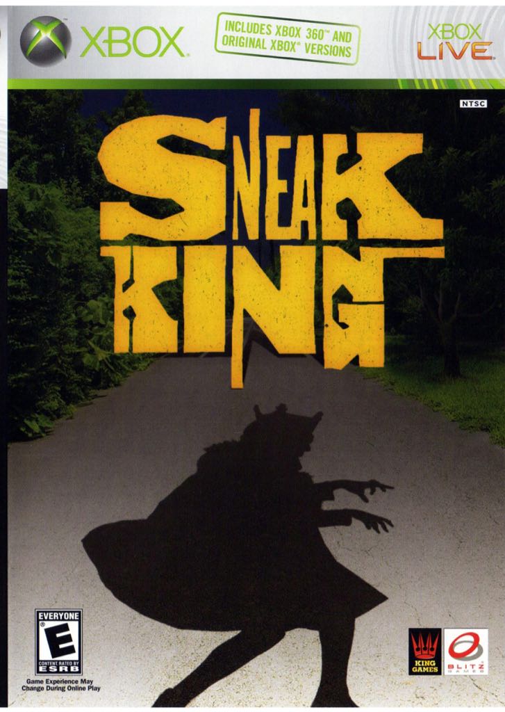 Sneak King - Microsoft Xbox (Microsoft - 1) video game collectible - Main Image 1