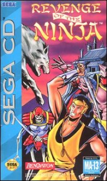Revenge Of The Ninja - Sega CD (Renovation - 1) video game collectible [Barcode 720238103303] - Main Image 1