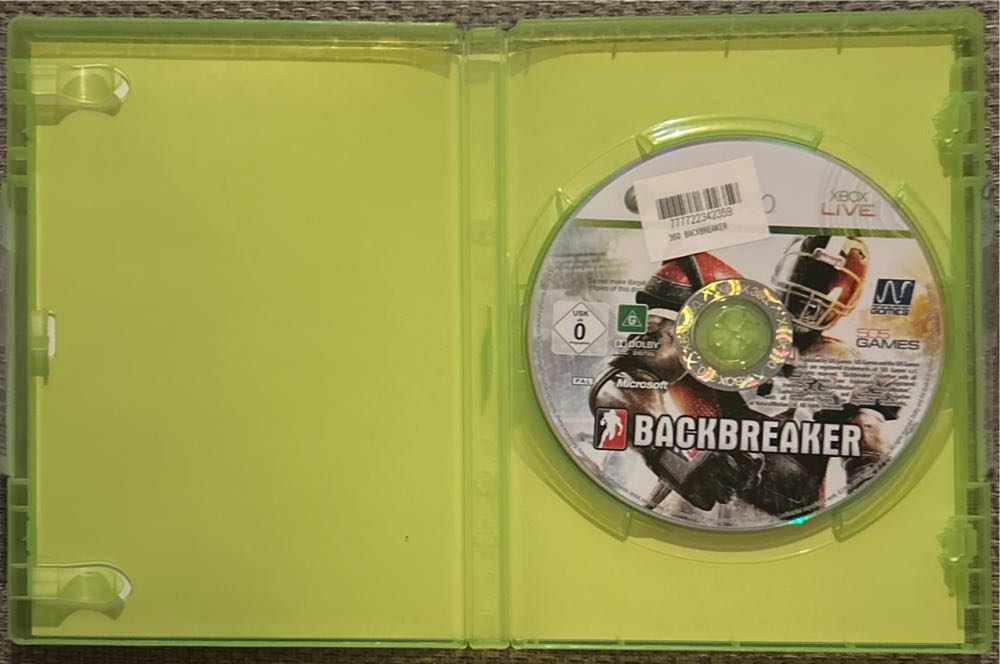 Backbreaker - Microsoft Xbox 360 (1-2) video game collectible [Barcode 8023171023199] - Main Image 3