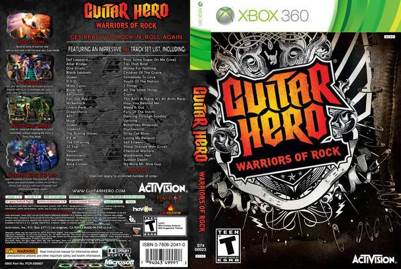 Guitar Hero: Warriors Of Rock - Microsoft Xbox 360 (Activision - 4) video game collectible [Barcode 047875961494] - Main Image 2