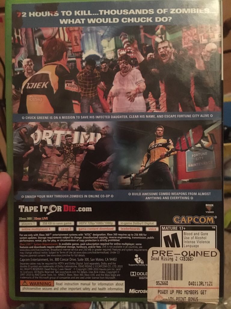 Deadrising 2 - Microsoft Xbox 360 video game collectible - Main Image 2