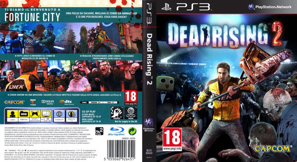 Deadrising 2 - Sony PlayStation 3 (PS3) video game collectible - Main Image 1