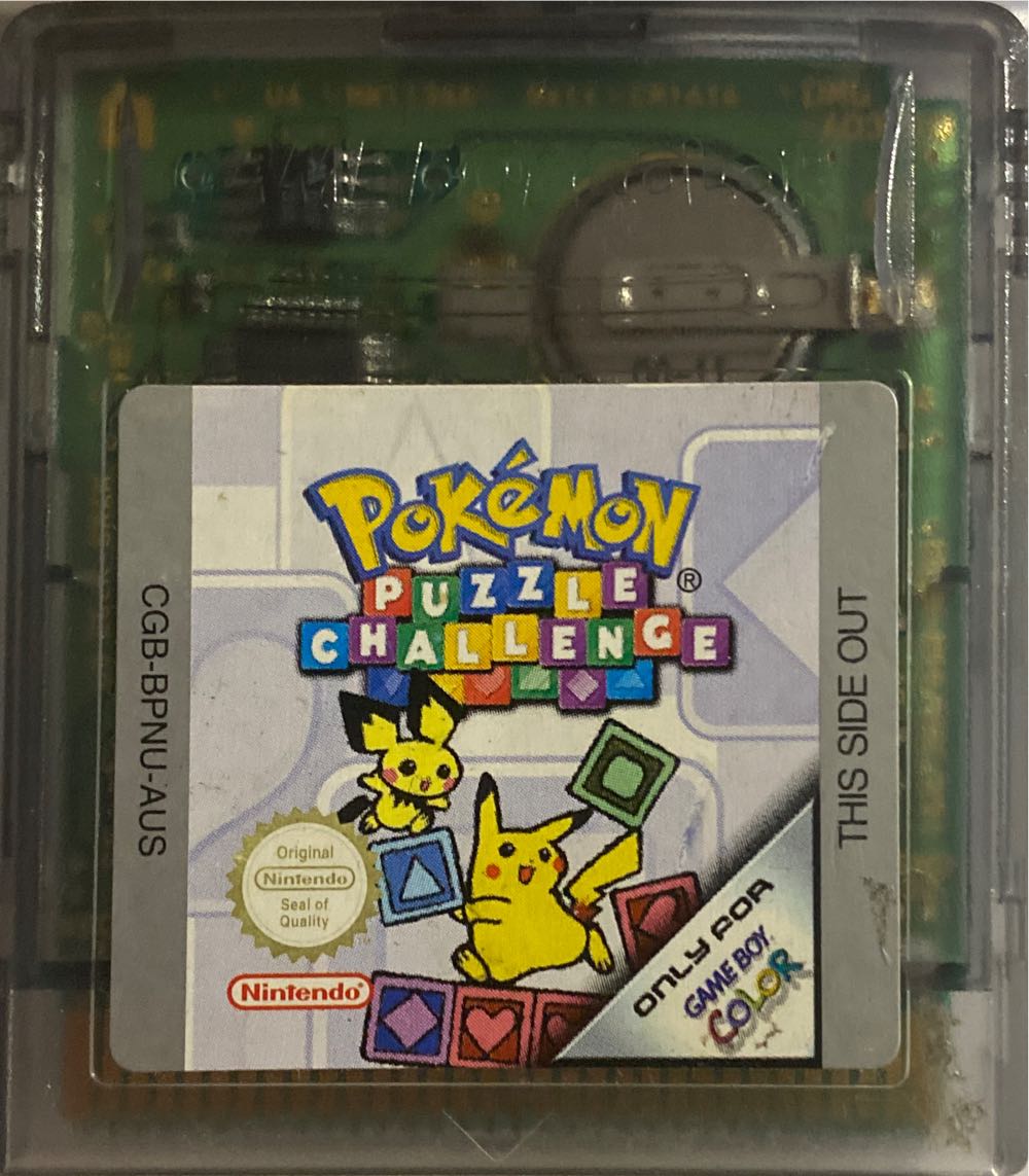 Pokémon Puzzle Challenge - Nintendo Game Boy Color (Nintendo - 1) video game collectible [Barcode 045496731243] - Main Image 3