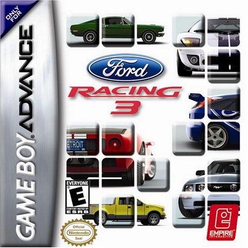 Ford Racing 3 - Nintendo Game Boy Advance (GBA) video game collectible - Main Image 1