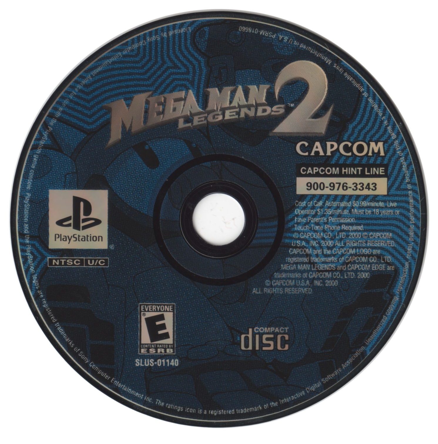 Mega Man Legends 2 - Sony PlayStation (Capcom - 1) video game collectible [Barcode 013388210534] - Main Image 3