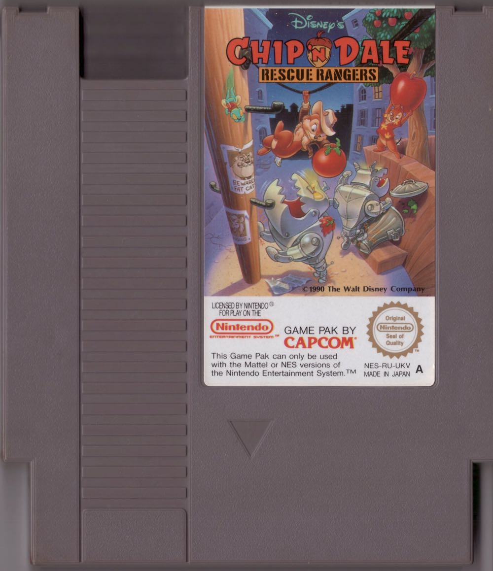 Chip n Dale Rescue Rangers - Nintendo Entertainment System (NES) (Capcom - 1-2) video game collectible - Main Image 4