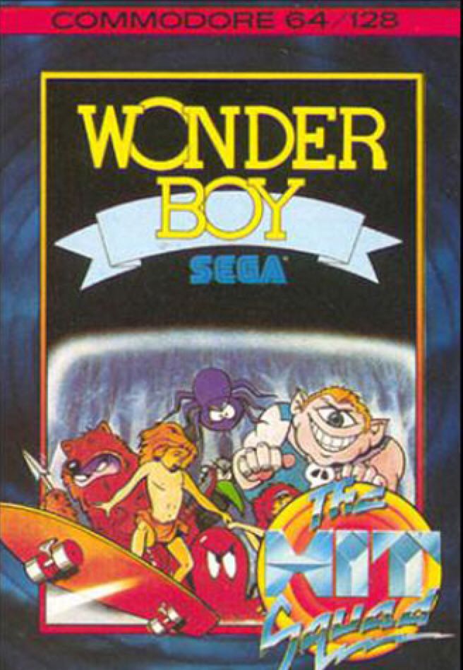 Wonder Boy - Commodore 64 (The Hit Squad - 1) video game collectible [Barcode 5013156411083] - Main Image 1