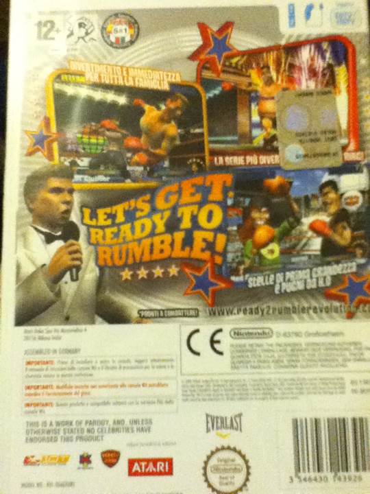 Ready 2 Rumble Boxing Revolution - Nintendo Wii (2) video game collectible [Barcode 3546430143926] - Main Image 2