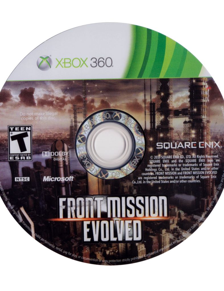 Front Mission Evolved - Microsoft Xbox 360 video game collectible - Main Image 2