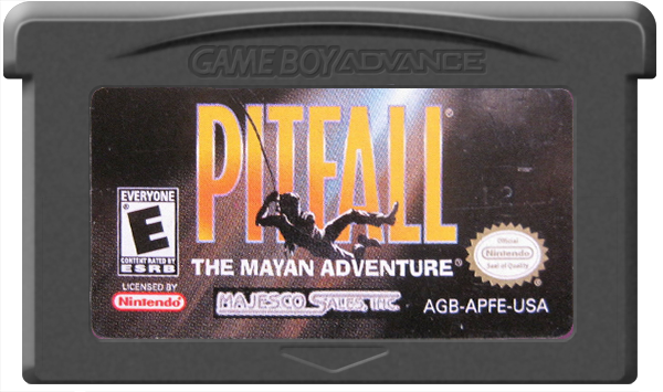 Pitfall: The Mayan Adventure - Nintendo Game Boy Advance (GBA) (Activision - 1) video game collectible [Barcode 096427012450] - Main Image 3