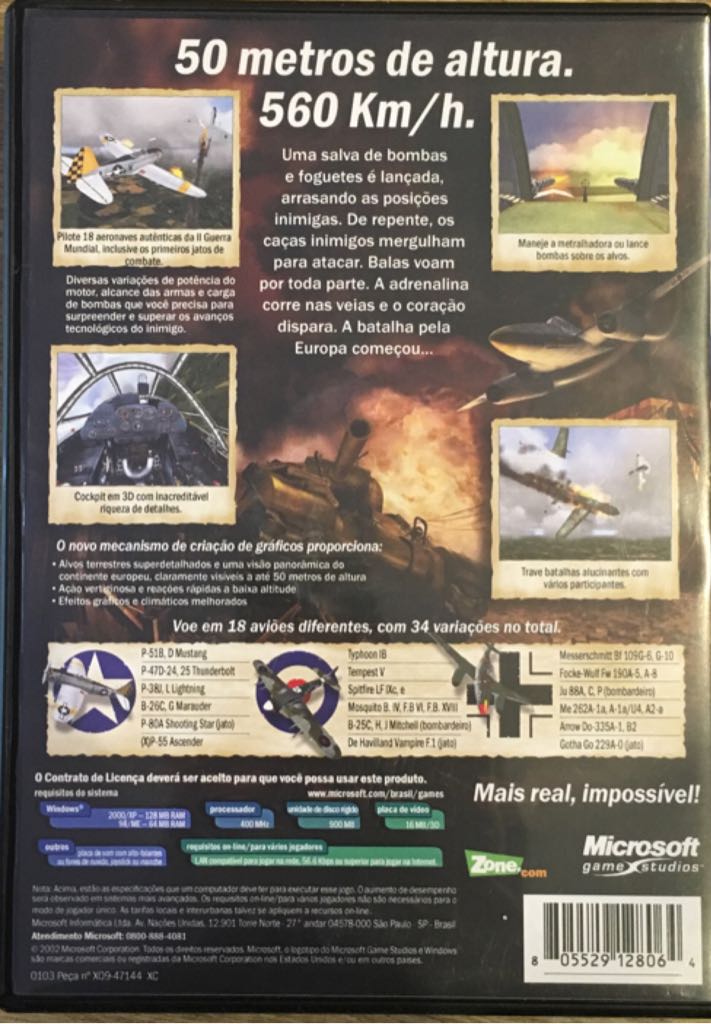 Combat Flight Simulator 3 - PC (Microsoft) video game collectible [Barcode 805529128125] - Main Image 2