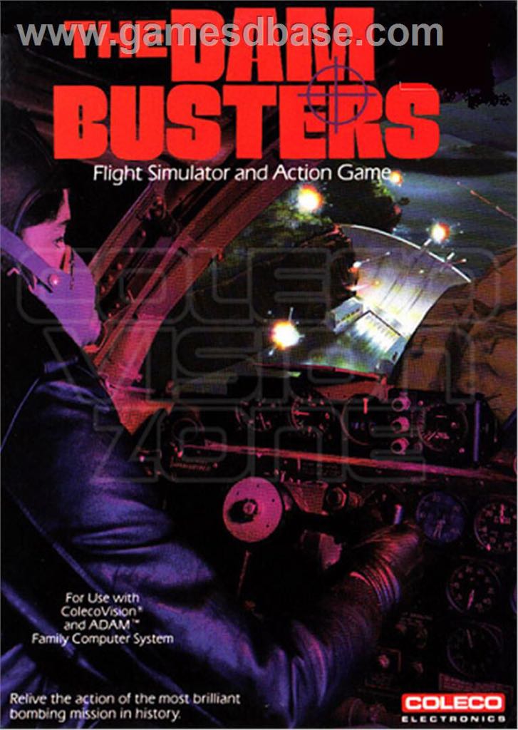 The Dam Busters - Colecovision (Coleco) video game collectible - Main Image 1