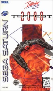 Tempest 2000 ~$115 - Sega Saturn (Interplay Entertainment - 1) video game collectible [Barcode 040421882892] - Main Image 1