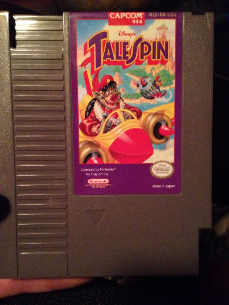 NES: Talespin - Nintendo Entertainment System (NES) video game collectible - Main Image 1