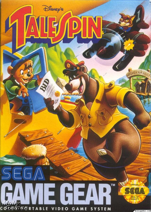 Talespin - Sega Game Gear video game collectible - Main Image 1