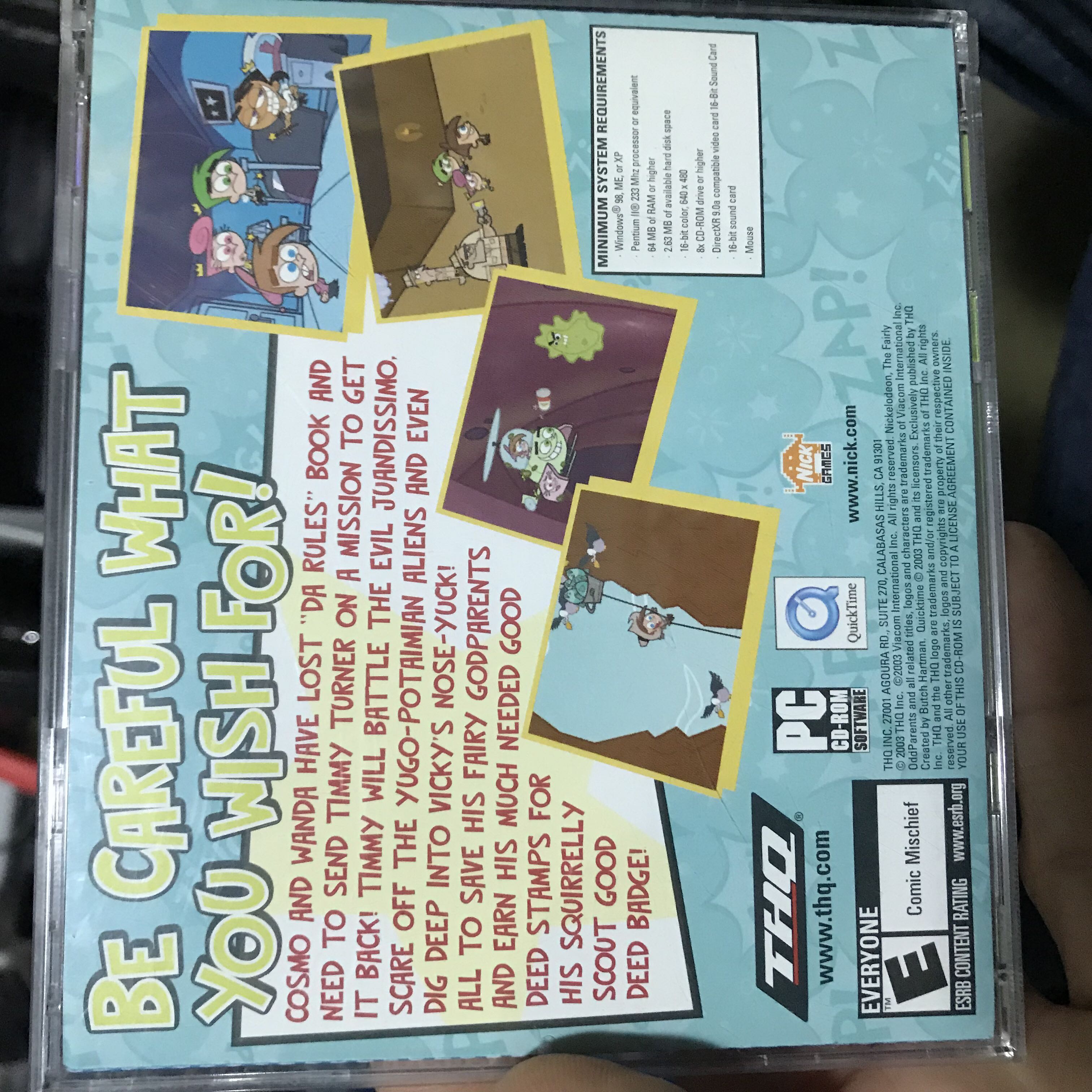 The Fairly OddParents! Breakin Da Rules - PC video game collectible - Main Image 2