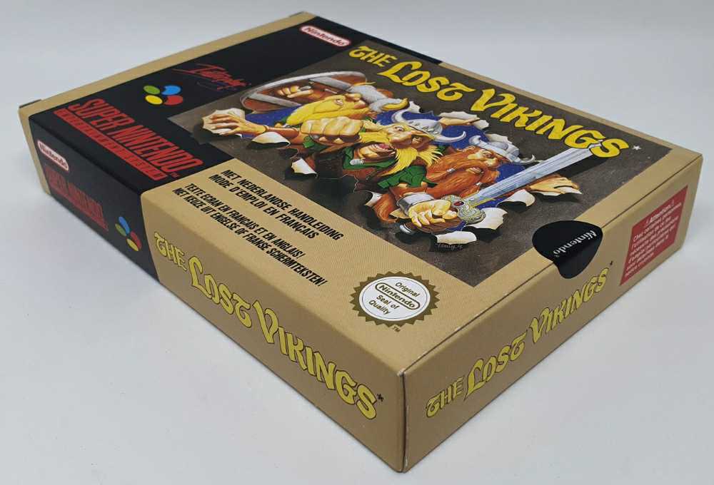 The Lost Vikings - Nintendo Super Nintendo Entertainment System (SNES) (Nintendo - 2) video game collectible [Barcode 045496330033] - Main Image 3
