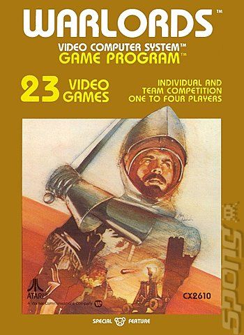 Warlords - Atari 2600 (Atari Inc. - 1-2) video game collectible - Main Image 1