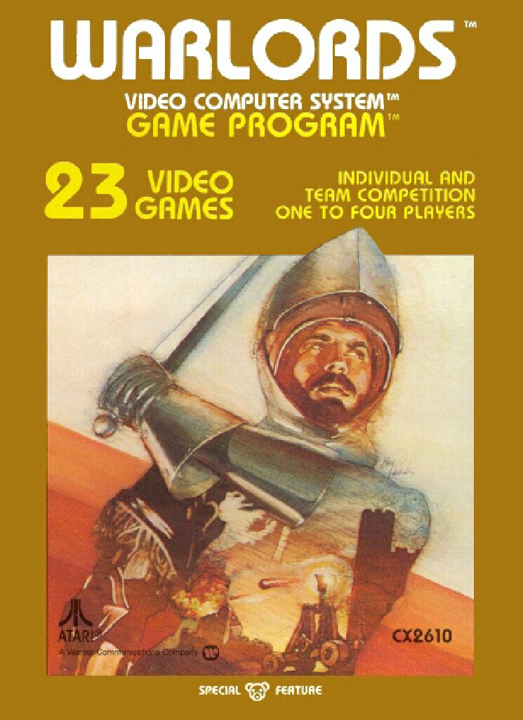 Warlords - Atari 2600 video game collectible - Main Image 1