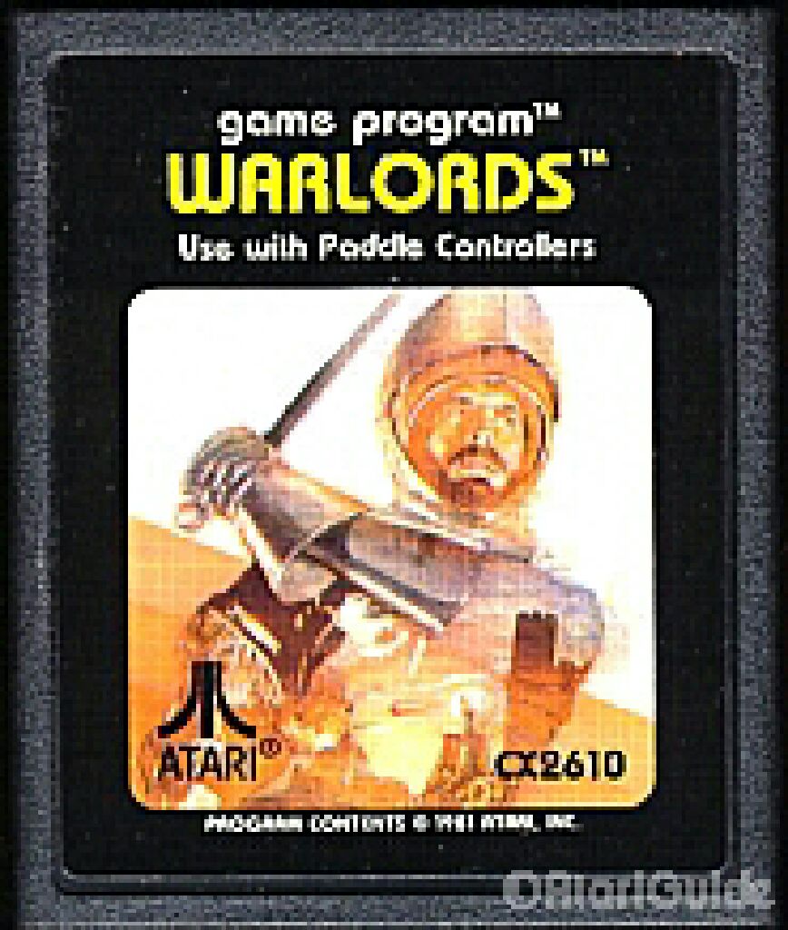 Warlords - Atari 2600 video game collectible - Main Image 2